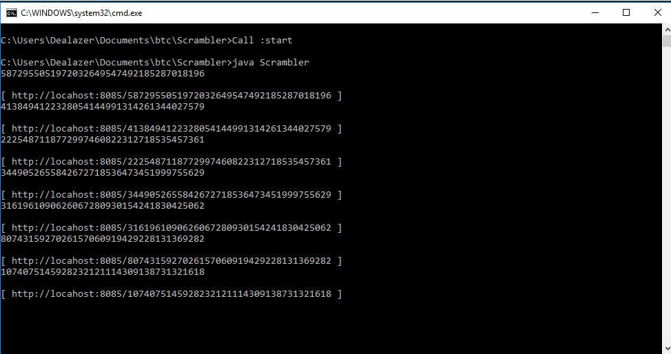 Super fast BTC – Scrambler 800+/s private keys scan on BTC – Will search up to 10^75×50 holding 15000BTC+