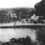 German Cruiser Blücher Sinking
